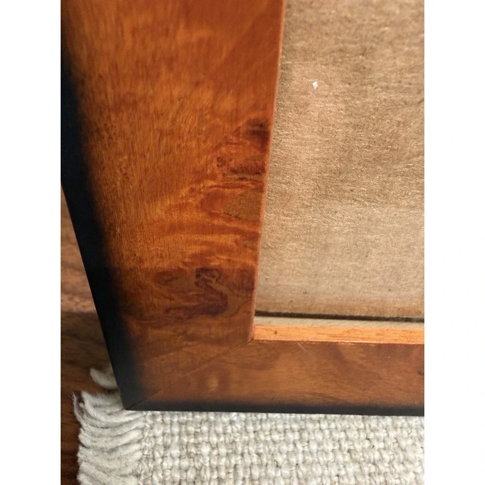 Vintage Martin Aborn Burl Wood Picture Frame 10x12
